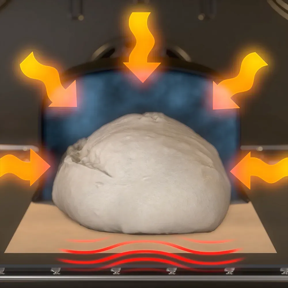 Brød&Taylor Baking Shell Boule bakstolp aluminium