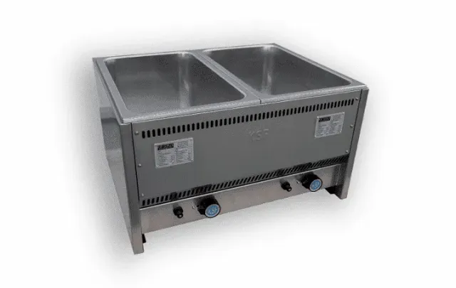 KSF Bain Marie 2x 1/1 GN bak