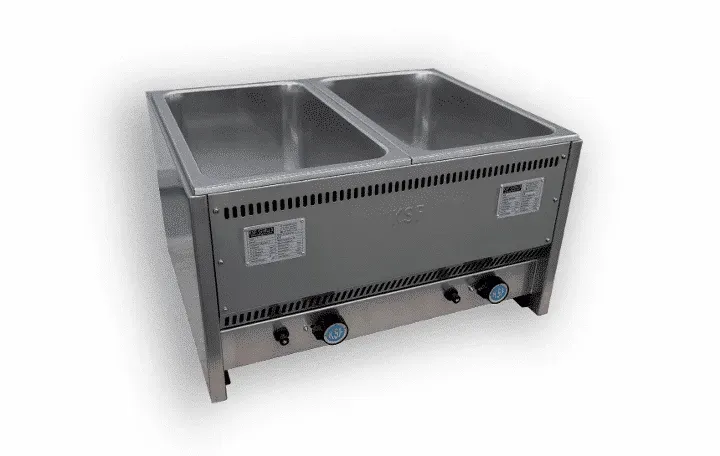KSF Bain Marie 2x 1/1 GN bak