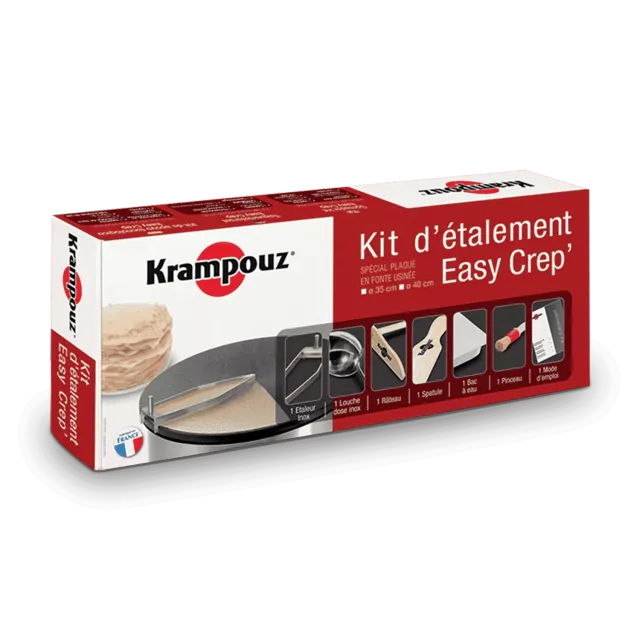 Krampouz Easy Crep spreidset crepemaker 6-delig