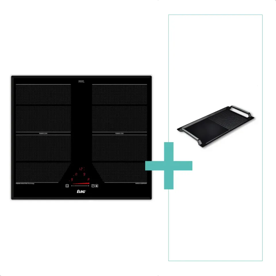 ELAG Cook and Grill set EC-500 inductie grillplaat