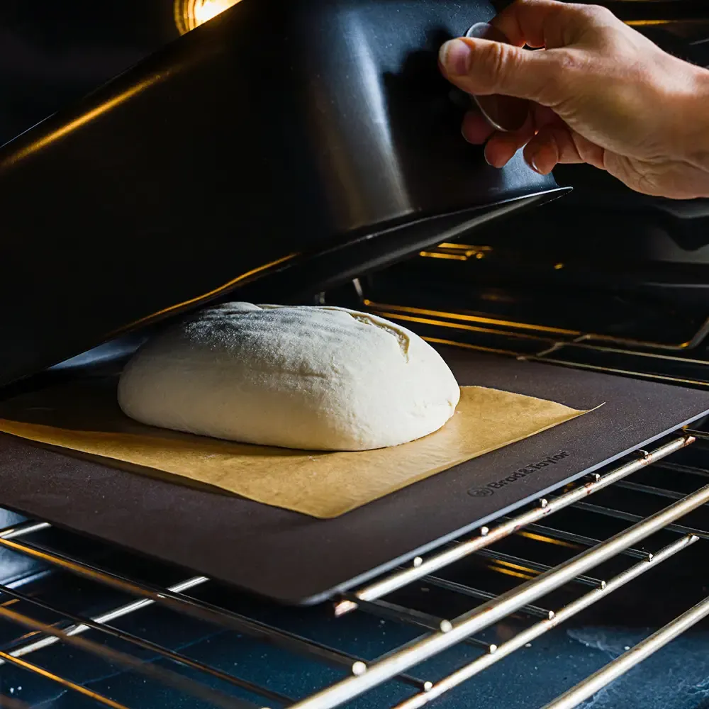 Brød&Taylor Baking Shell Batard bakstolp aluminium