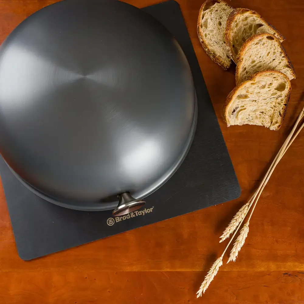 Brød&Taylor Baking Shell Boule bakstolp aluminium