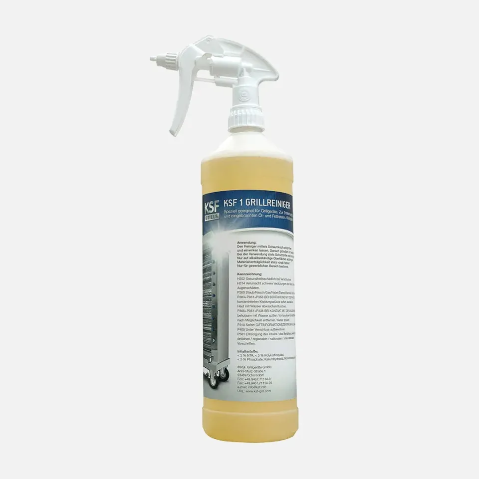 KSF Grill- Spiesreiniger 1 Liter Krachtige Ontvetter