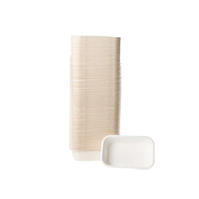 Leventi Pressboard bakje 166x128x44mm wit 660 stuks