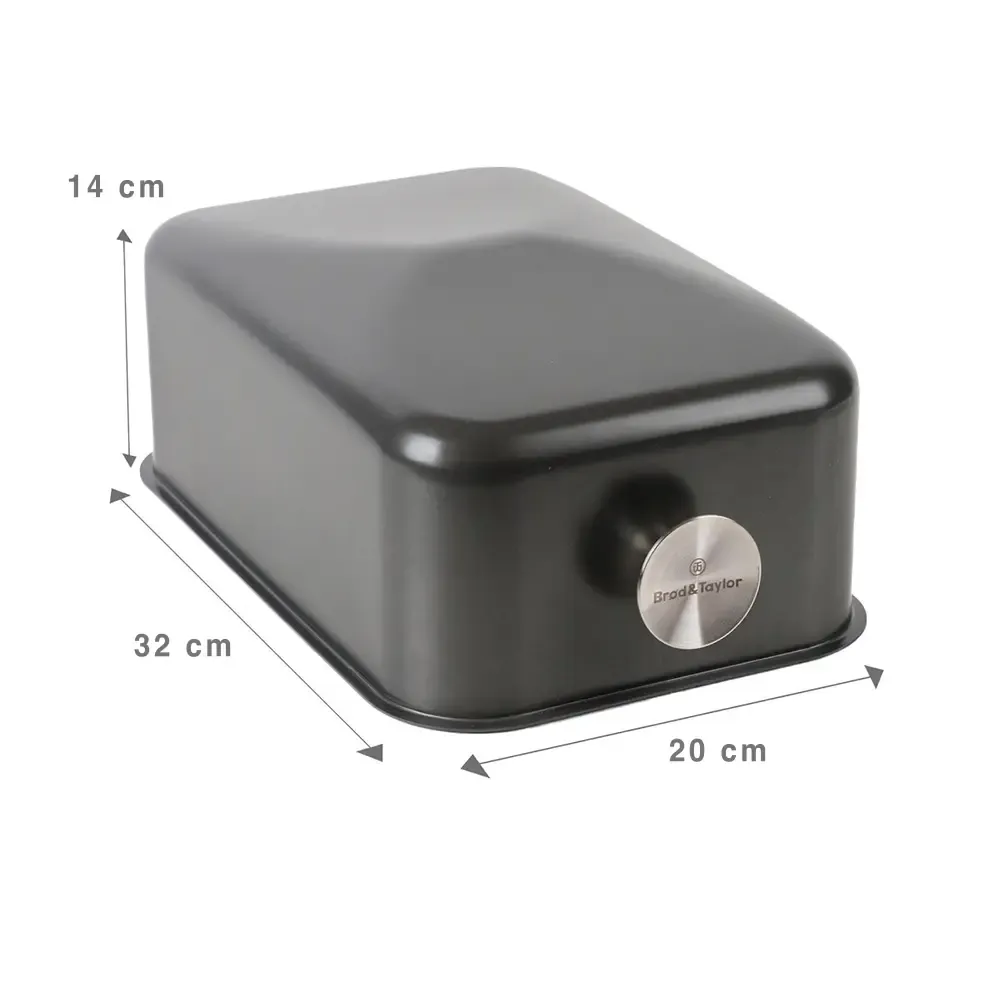 Brød&Taylor Baking Shell Batard bakstolp aluminium