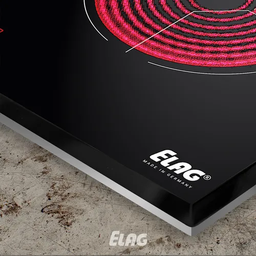 Elag 2-Zonen Hybridkochfeld kookplaat 73 cm 4600W