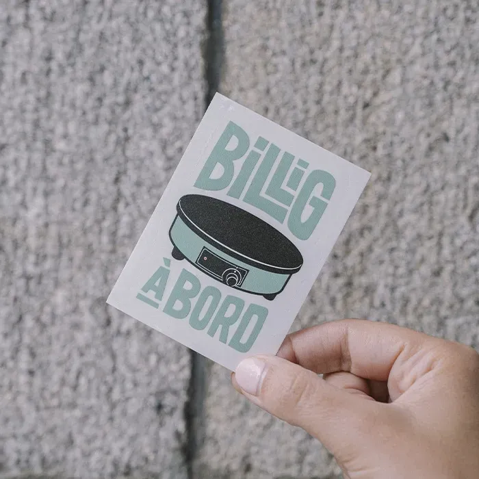 Krampouz Billig à Bord Sticker Waterbestendig