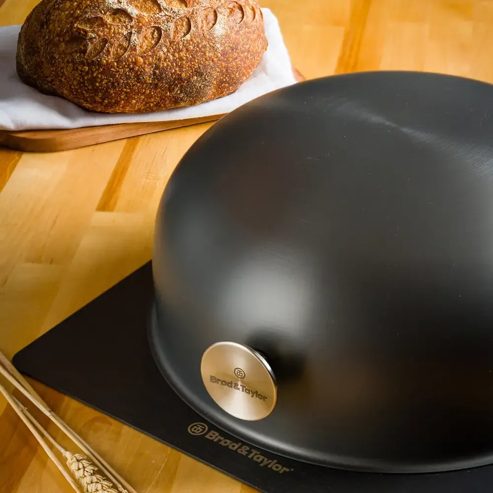 Brød&Taylor Baking Shell Boule bakstolp aluminium