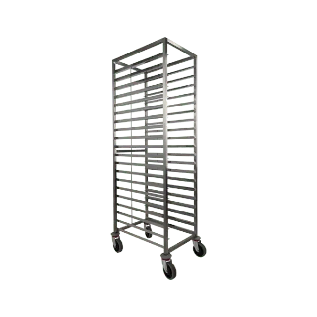 Leventi RH-20 platenwagen RVS 20 vakken