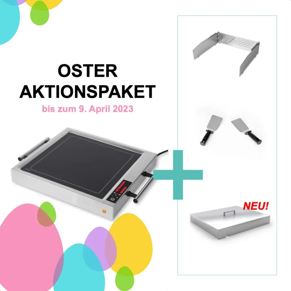 LeMax LC-1000 grill accessoireset 3-delig met rvs hoes