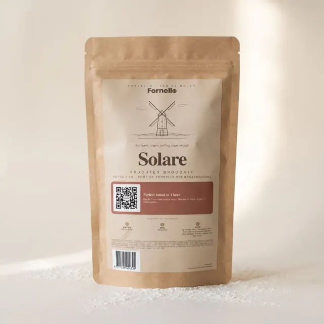 Fornello Solare Vruchten Broodmix 1 KG Zoet