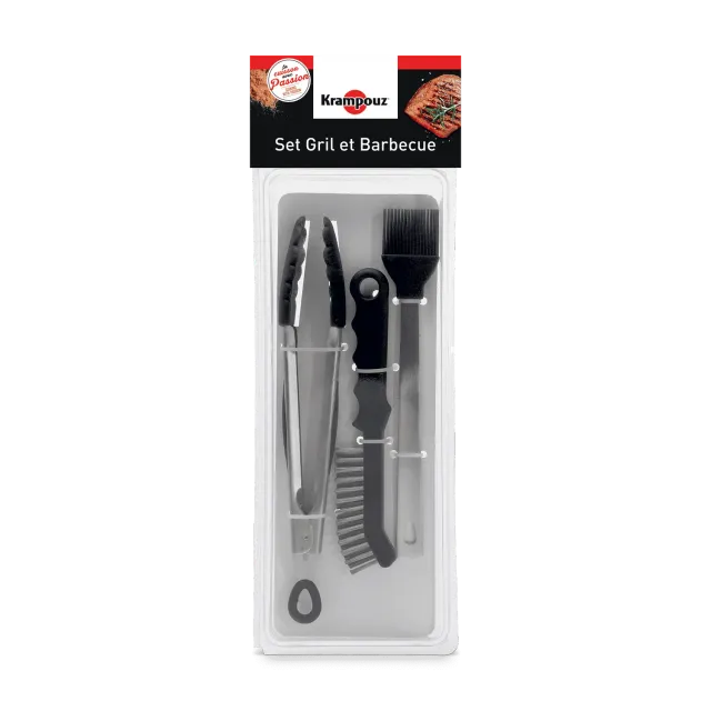 Krampouz ASG1 BBQ-set 3-delig