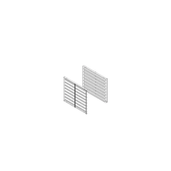 Gierre B.TEK plaatsteunen EN+GN 10x GN2/1 universeel