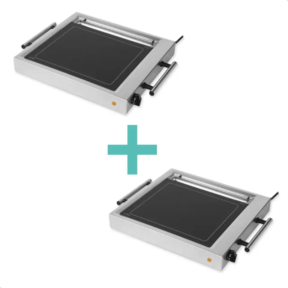 LeMax Profi-Set LC-700 Grill 2 Stuks Horeca