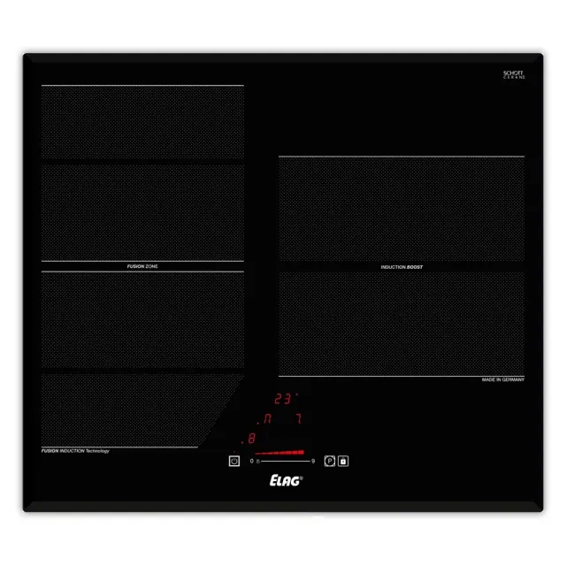 Elag EC-500 inductiekookplaat 60 cm 3 zones Fusion