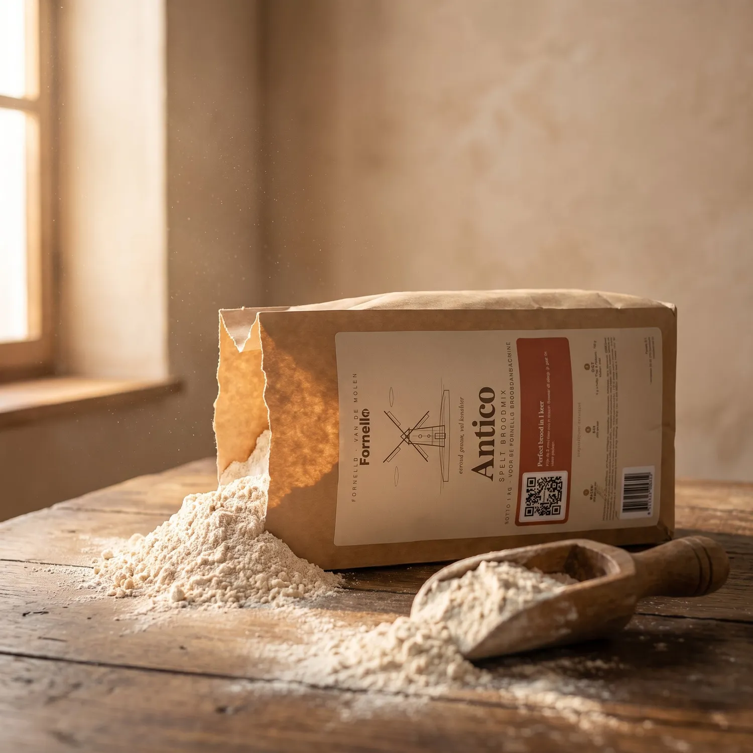 Fornello Antico Spelt Broodmix 1 KG Volkoren